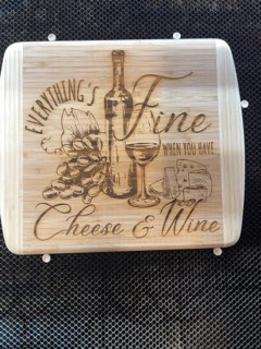 Personalized Engraved Bamboo Cutting Board - BBQ Lover’s Edition